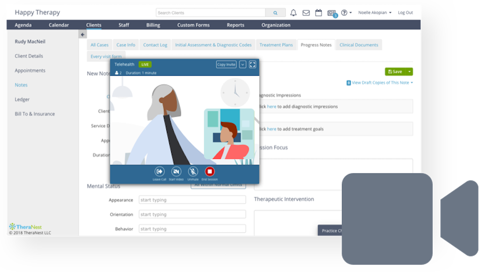 Telehealth Software for Therapists