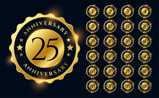 customized anniversary seals