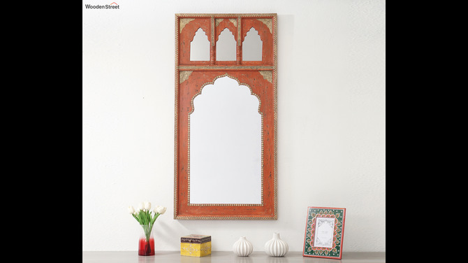 wall mirrors wooden street