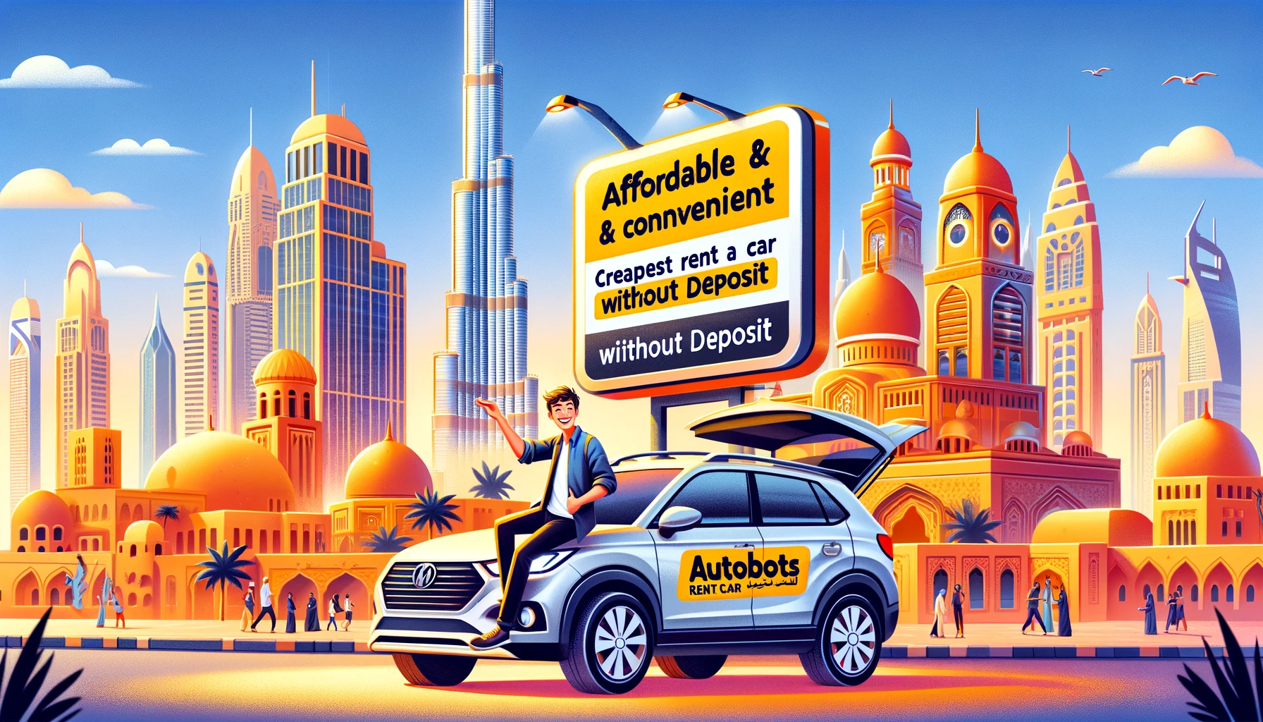 Affordable and Convenient: Cheapest Rent a Car in Dubai Without Deposit with Autobots Rent a Car