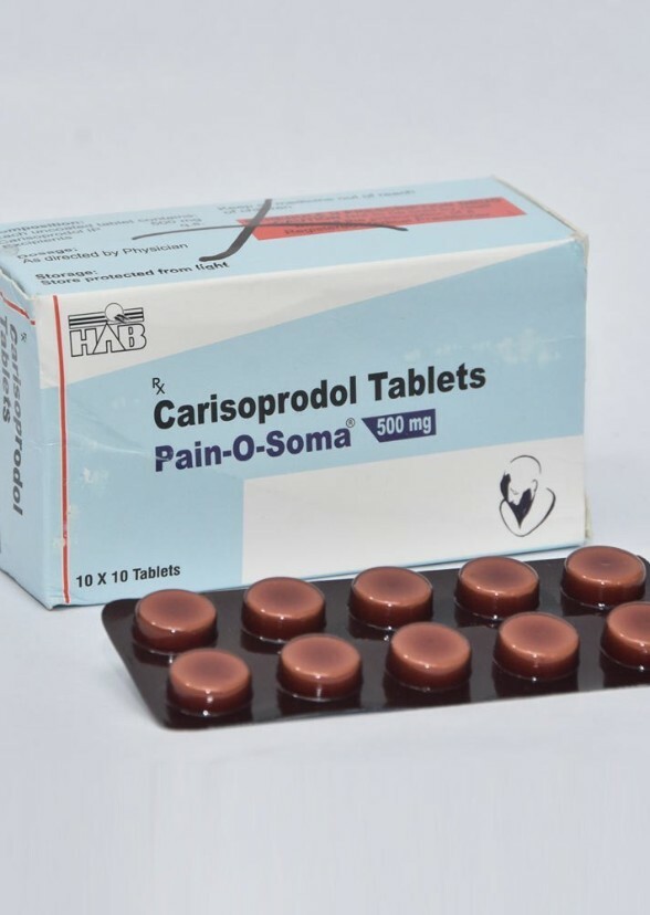 pain o soma 500mg 10 pills.