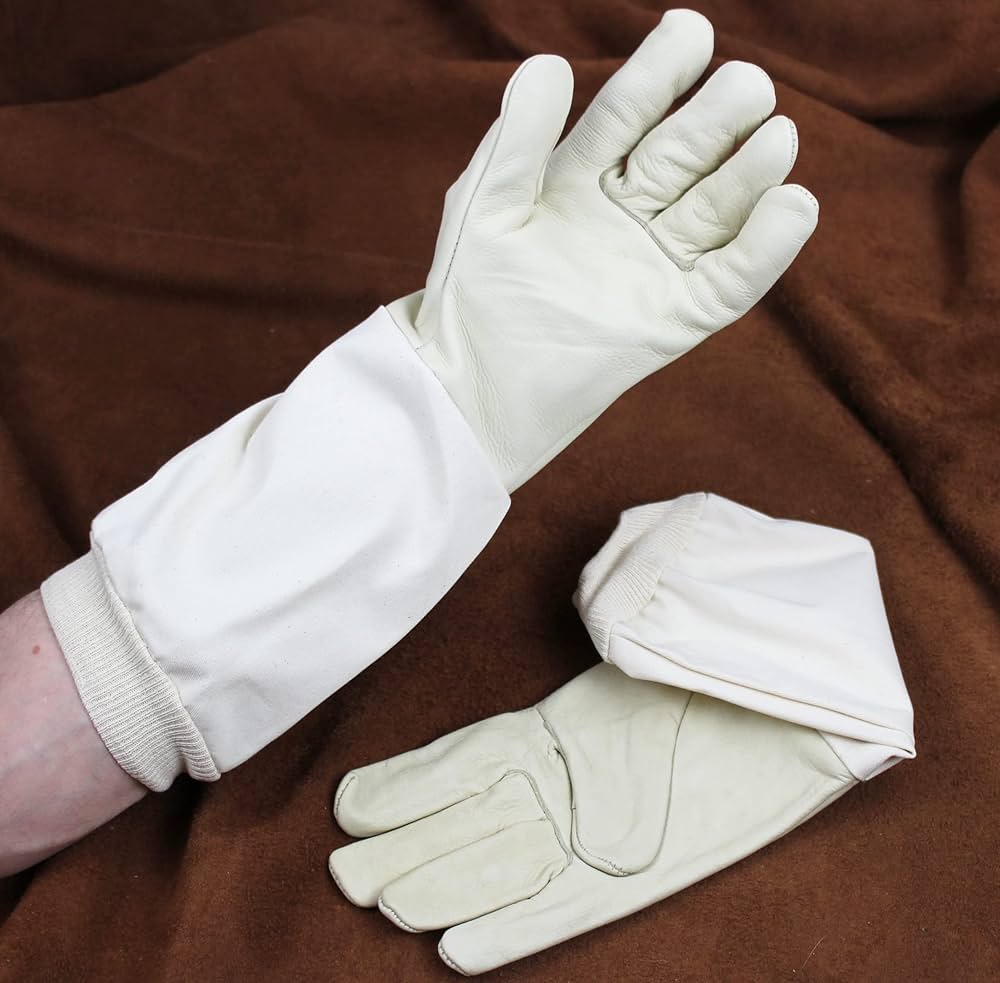 bee Gloves Ventilated Leather Gloves | Bee Brothers Industry