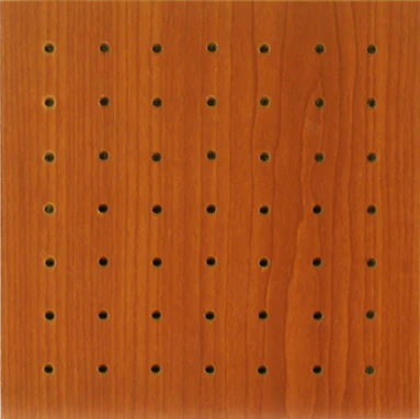 Acoustic wood panels