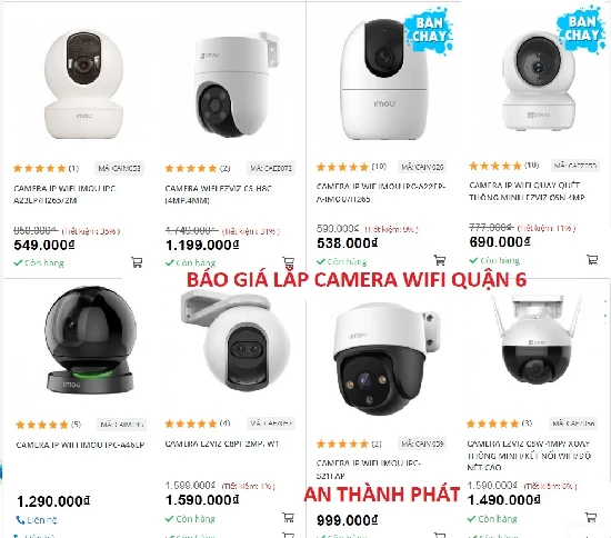 camera wifi giá rẻ thông minh giá rẻ 