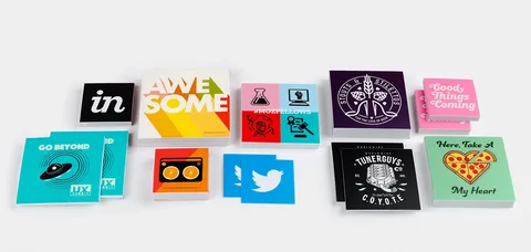 Custom Square Stickers for Smooth Printing Experience