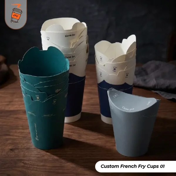 Custom French Fry Cups For Outdoor Snack Stands And Food Trucks