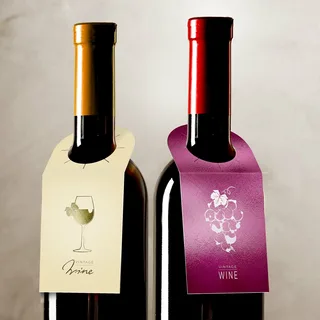 Custom Bottle Neck Tags