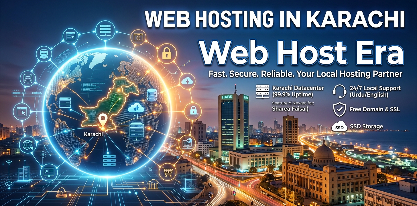 Web Hosting in Karachi